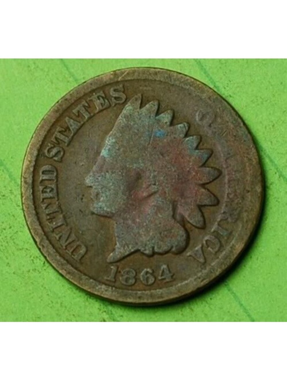 X70 1864 Indian Head Cent Penny 1c - Check Out Our eBay Store - old coin money